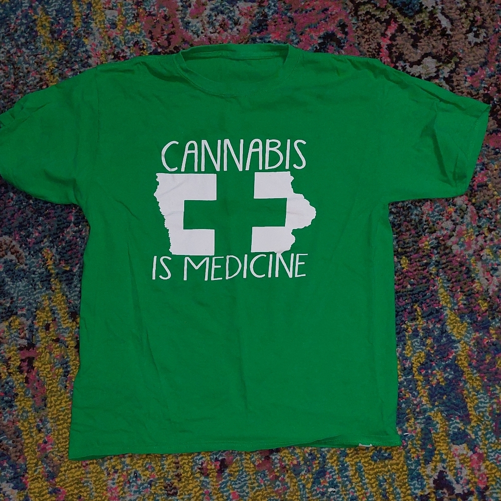 Cannabis is Medicin Iowa shirt